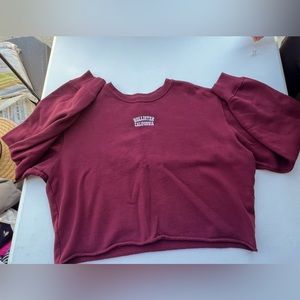 Sweater, crop style, size M